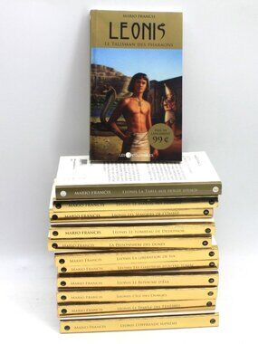 Lot 12 Livres Mario Francis - Leonis Tome 1 a 12 French